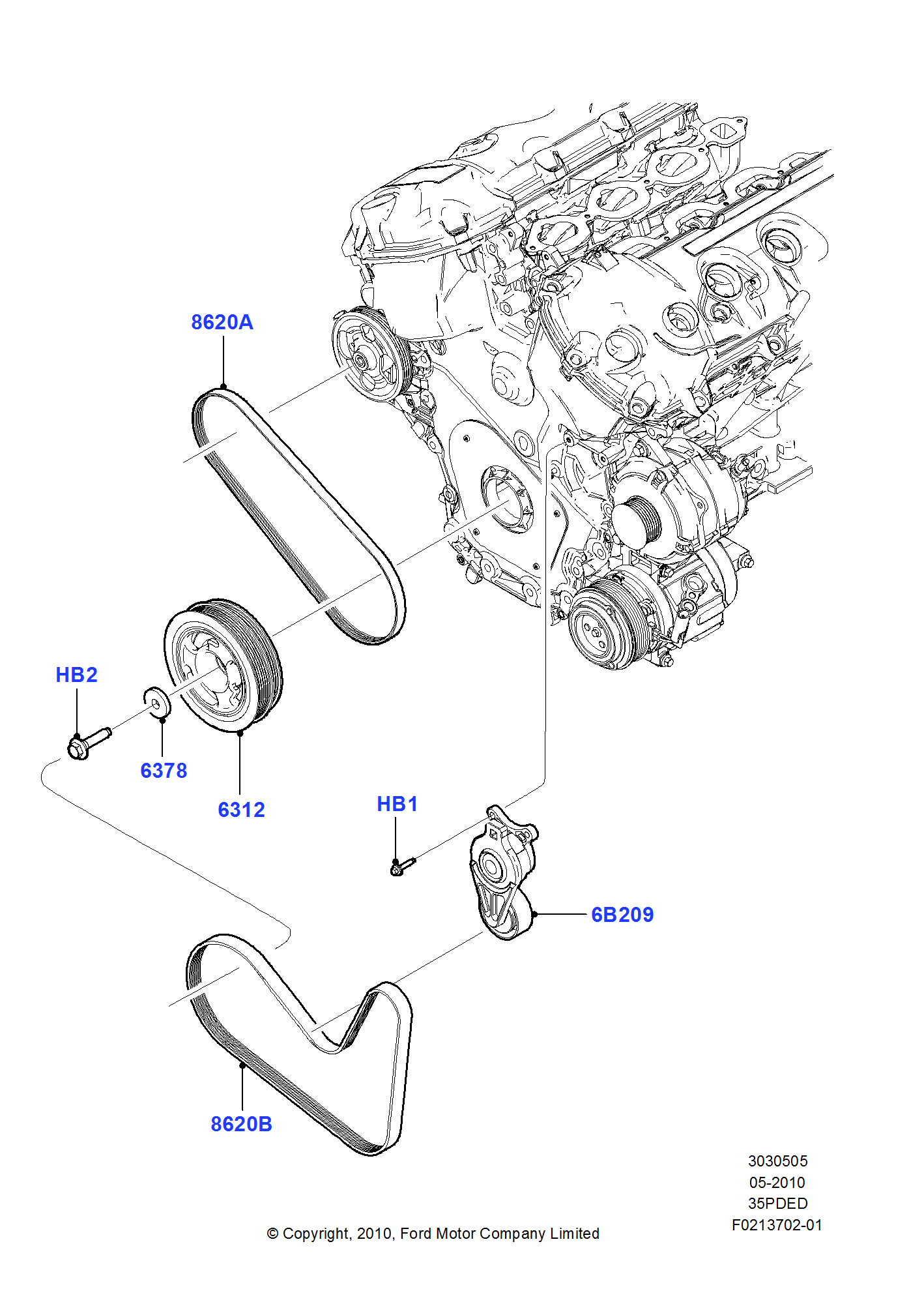 [6+] Genuine 2007 Ford Fusion Serpentine Belt Diagram And The
Description