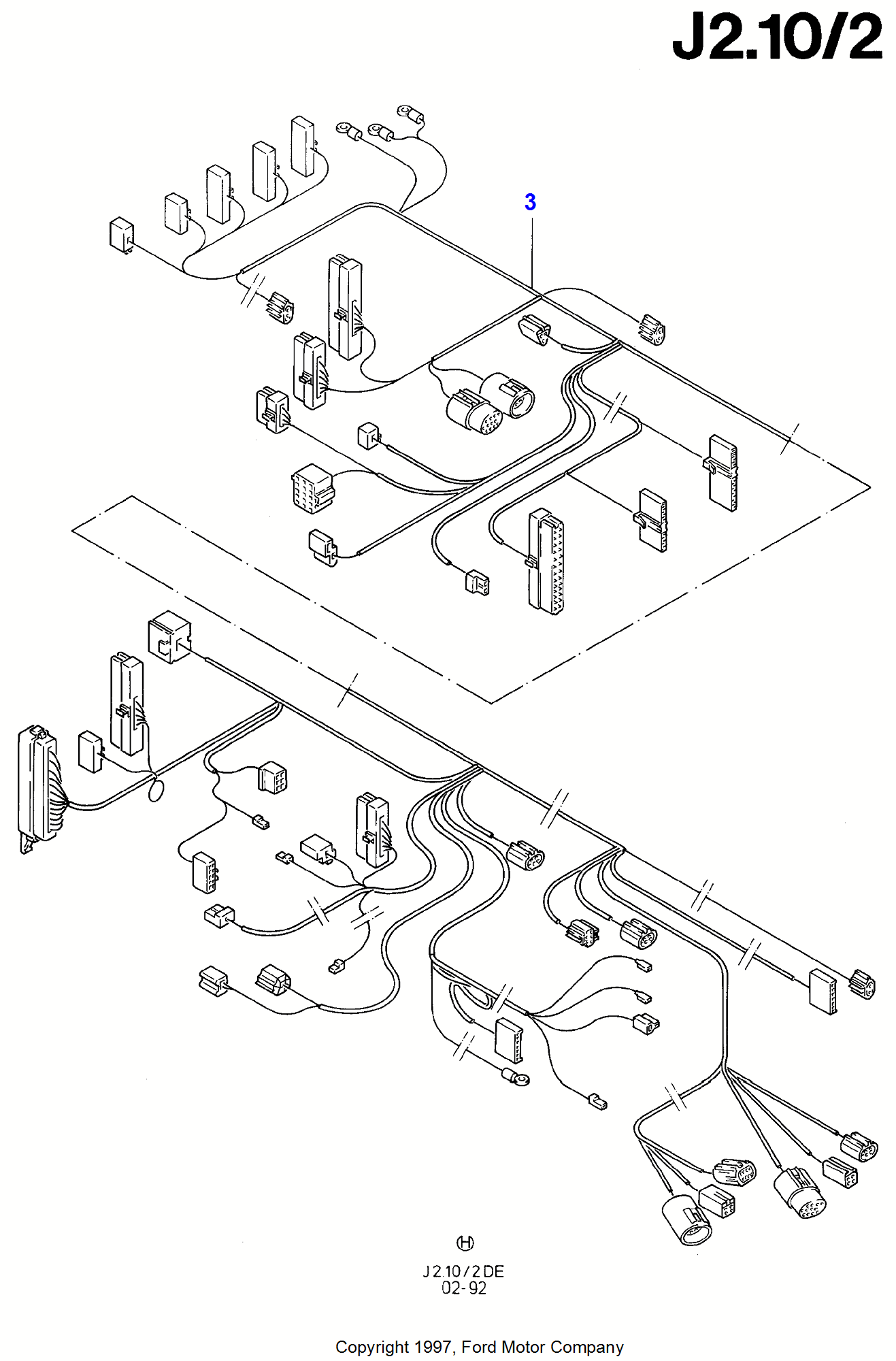 2000 Mustang V6 Spark Plug Wiring Diagram from ford.7zap.com
